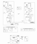 Carburetor Fuel Supply Diagram and Parts List for 12R212-0366-E1  Briggs and Stratton Engine